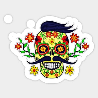 Day Of The Dead Sticker